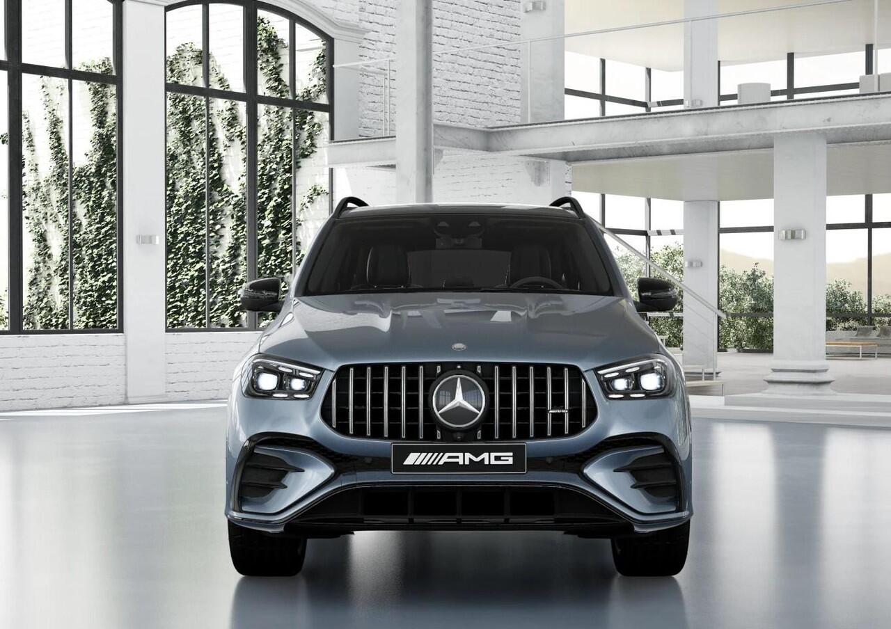 Mercedes-Benz GLE-KLASSE AMG 53 Hybrid 4MATIC+ Night Edition | Premium Plus | Panoramaschuifdak | Trekhaak | Treeplanken | 22" lichtmetalen velgen | AIRMATIC | Stoelventilatie |