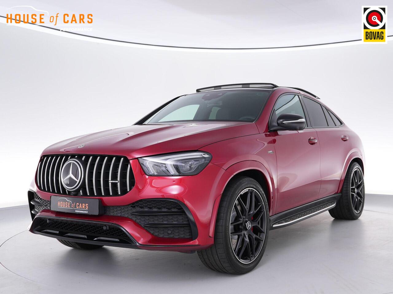 Mercedes-Benz GLE-KLASSE Coupé 53 AMG 4MATIC+ Premium Plus |panoramadak|Burmester|memory|head-up display|360 camera|sportuitlaat|carbon interieur|luchtvering|elek. trekhaak|