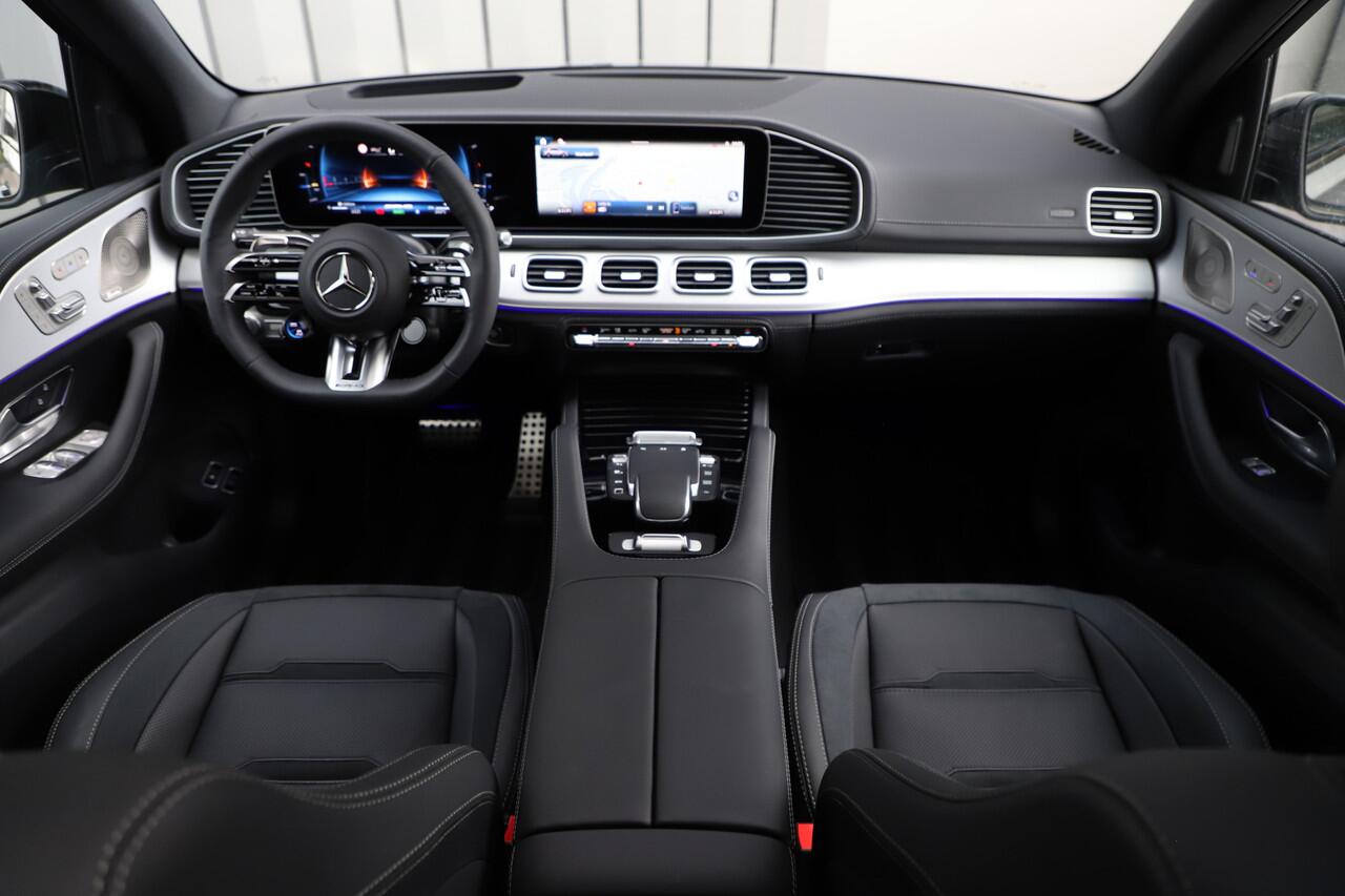 Mercedes-Benz GLE-KLASSE AMG 53 Hybrid 4MATIC+ | 544PK | Luchtvering | Head-up | Massage | Keyles-go | Pano | Multibeam | Sfeerverlichting | Burmester | Memory | Stuurwielverw. | 2025.