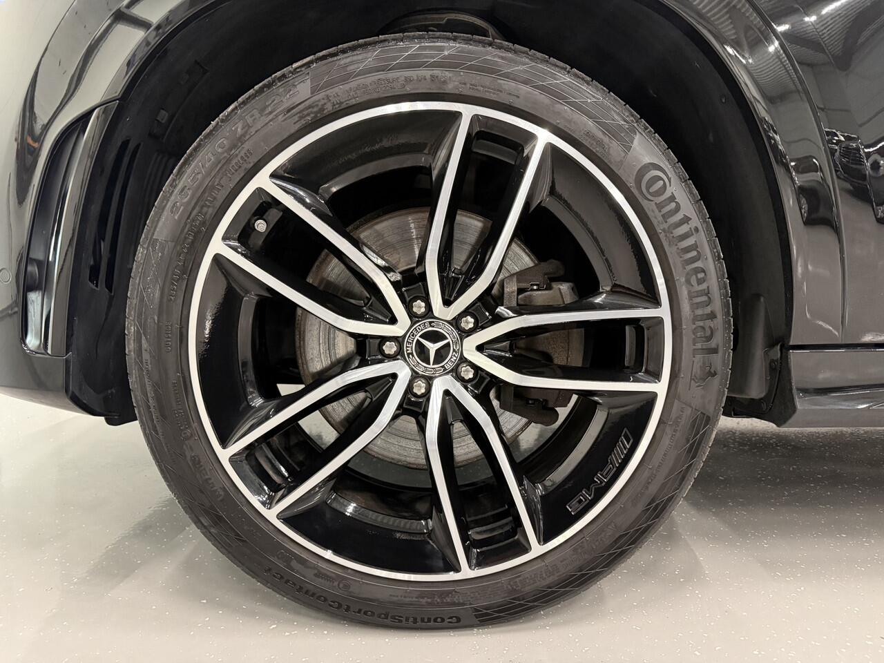 Mercedes-Benz GLE-KLASSE 350 e 4MATIC AMG PANO/LUCHTVERING/22"/BURMESTER/HEAD-UP/22"BREEDSET/SFEER/360CAMERA/NIGHT-PACK/ACC/DRIVING-ASSISTANCE/PANAMERICANA-GRILLE/OBSIDIANSCHWARZ METALLIC/1E EIGENAAR