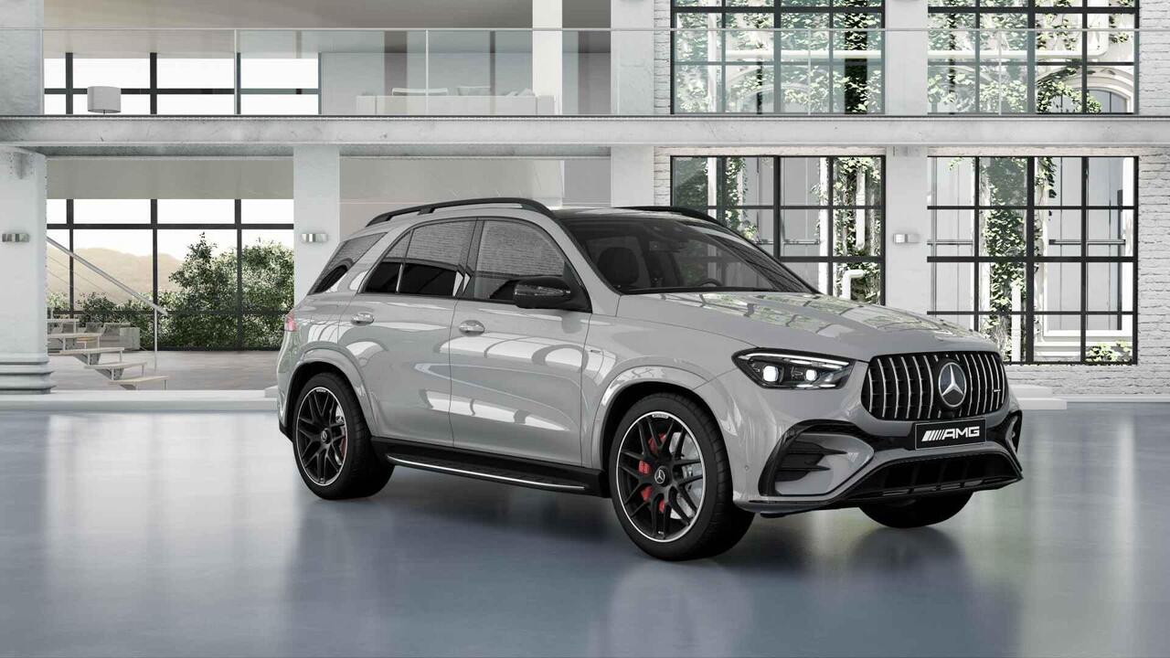 Mercedes-Benz GLE-KLASSE AMG 53 Hybrid 4MATIC+ Night Edition | Premium Plus | Panoramaschuifdak | Trekhaak | Treeplanken | 22" lichtmetalen velgen | AIRMATIC | Stoelventilatie |