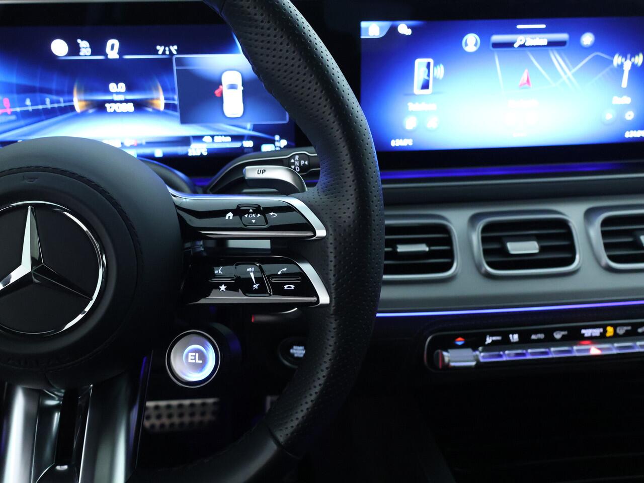 Mercedes-Benz GLE-KLASSE Mercedes-AMG 53 Hybrid 4MATIC+ | Trekhaak | Panorama svhuif/kanteldak | Burmester® | 22 Inch AMG Velgen | Alarm Klasse 3 | Memory Voorstoelen | 360°-Camera | Inclusief 24 maanden MB Certified garantie voor Europa.