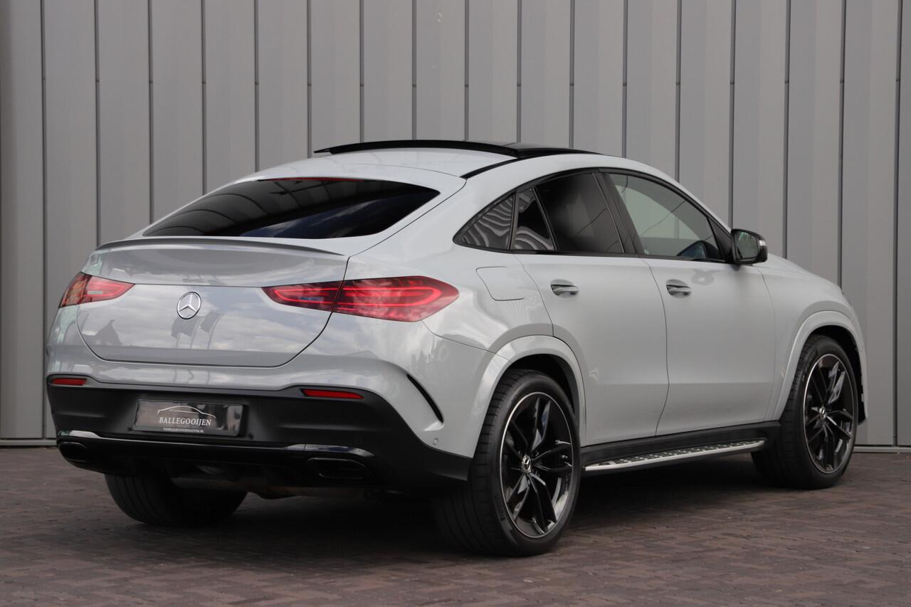 Mercedes-Benz GLE-KLASSE Coupé 400e AMG 4-Matic | 381PK | Luchtvering | Head-up | Carbon | Burmester | Distronic | Pano | Stoelkoeling | Stuurwielverw. | Air-balance | 2024.