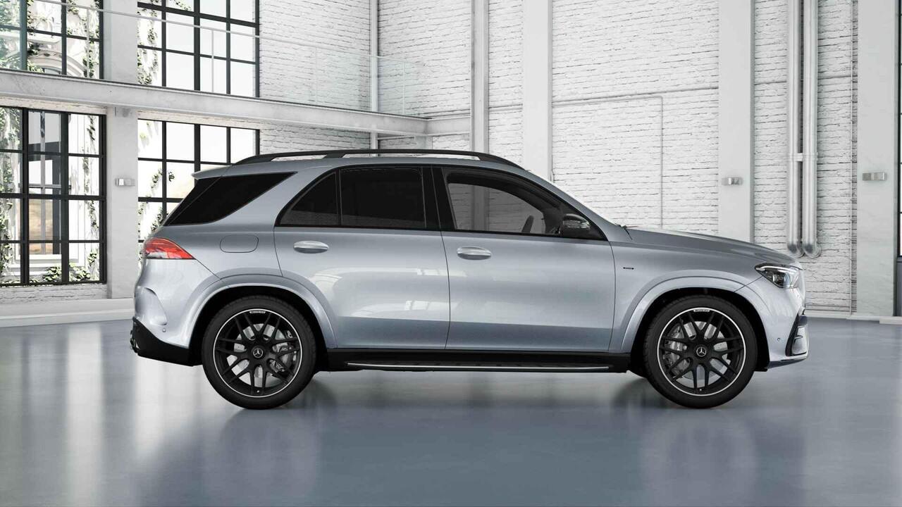 Mercedes-Benz GLE-KLASSE AMG 53 Hybrid 4MATIC+ Night Edition | Premium Plus | Panoramaschuifdak | Trekhaak | Treeplanken | 22" lichtmetalen velgen | AIRMATIC | Stoelventilatie |