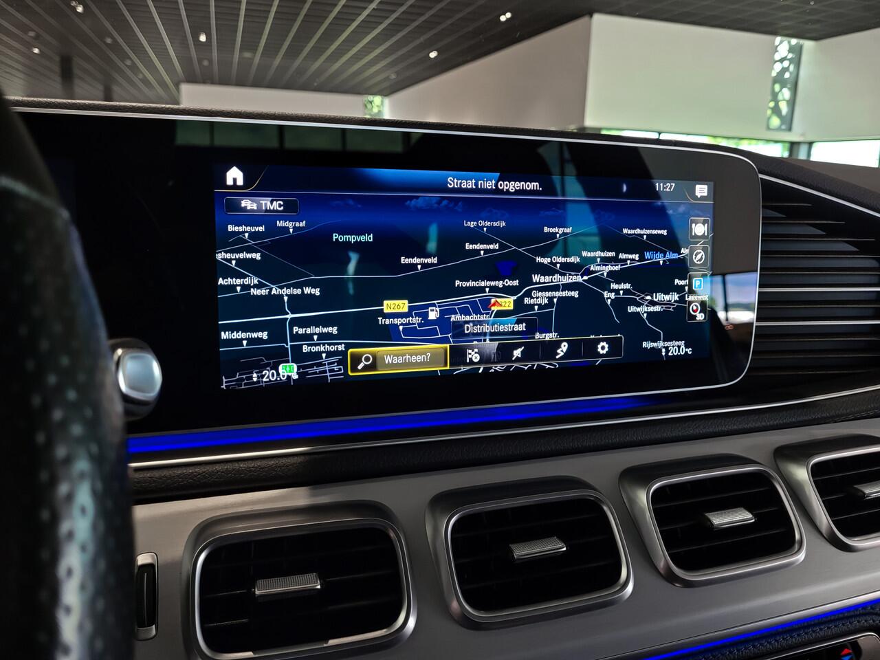 Mercedes-Benz GLE-KLASSE 400 d 4-M AMG Night|Luchtvering|Panorama|HUD|Standkachel|Burmester|Trekhaak|22"