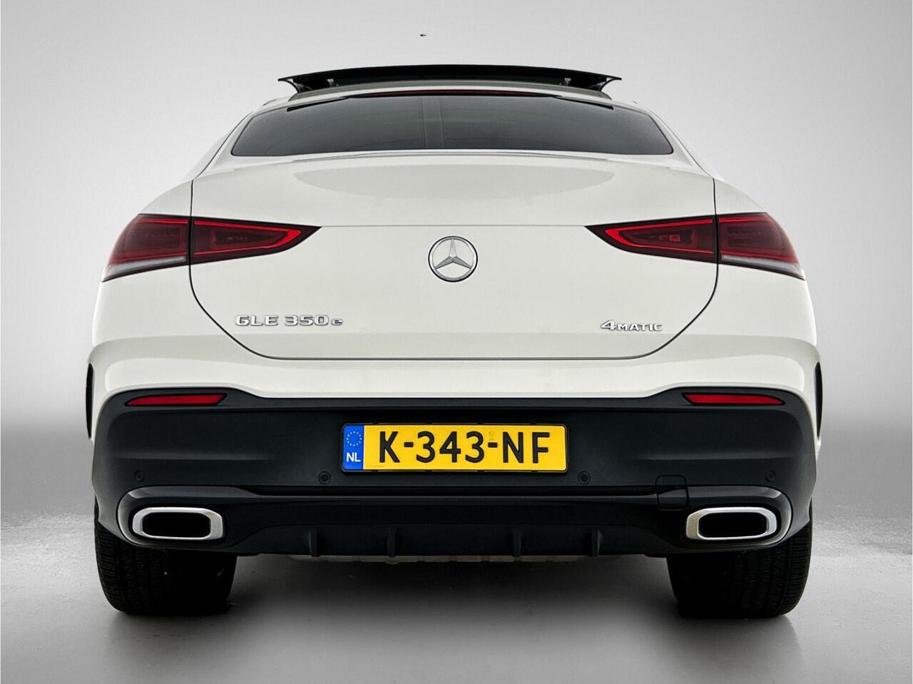 Mercedes-Benz GLE-KLASSE Coupé 350 e 4-Matic AMG Night Plug-In Hybride | Airmatic | Schuifdak | Burmester Sound | Rijassistentie pakket | Memory Seats | Treeplanken | MultiBeam Led | Multispaaks Wielen | Inclusief 24 maanden Mercedes-Benz Certified garantie voor Europa.