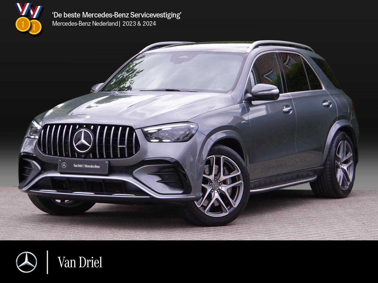 Mercedes-Benz GLE-KLASSE AMG 53 HYBRID 4MATIC+ | Burmester Luchtvering Pano Trekhaak Distronic Keyless Multibeam