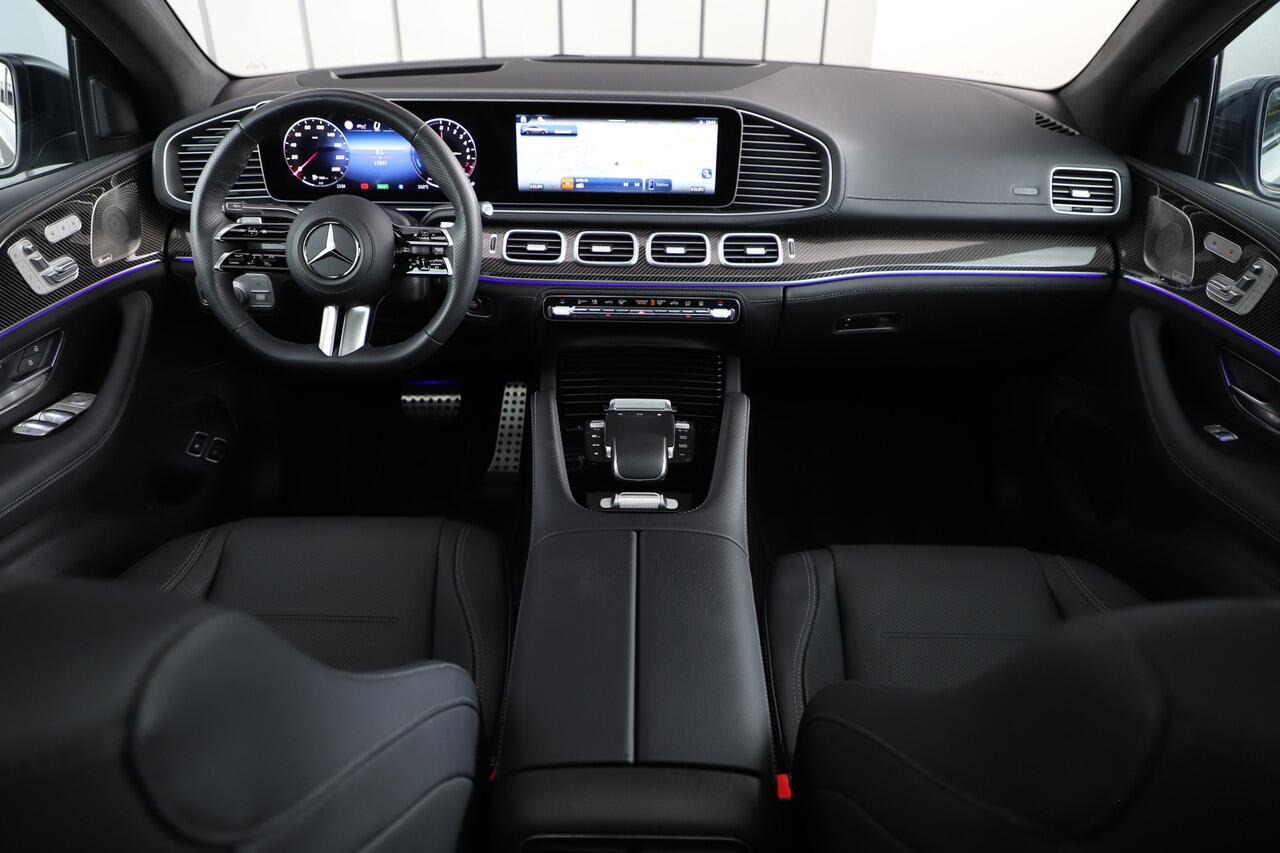 Mercedes-Benz GLE-KLASSE Coupé 400e AMG 4-Matic | 381PK | Luchtvering | Head-up | Carbon | Burmester | Distronic | Pano | Stoelkoeling | Stuurwielverw. | Air-balance | 2024.
