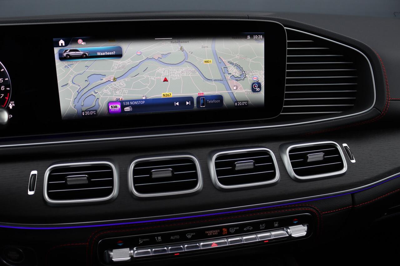 Mercedes-Benz GLE-KLASSE AMG 53 Hybrid 4MATIC+ Premium+ | Luchtvering | Distronic | Memory| Trekhaak | Verwarmd Stuurwiel | Burmester | Panoramadak | Massage | Keyless Go | Luchtreinigingspakket | Soft-Close |