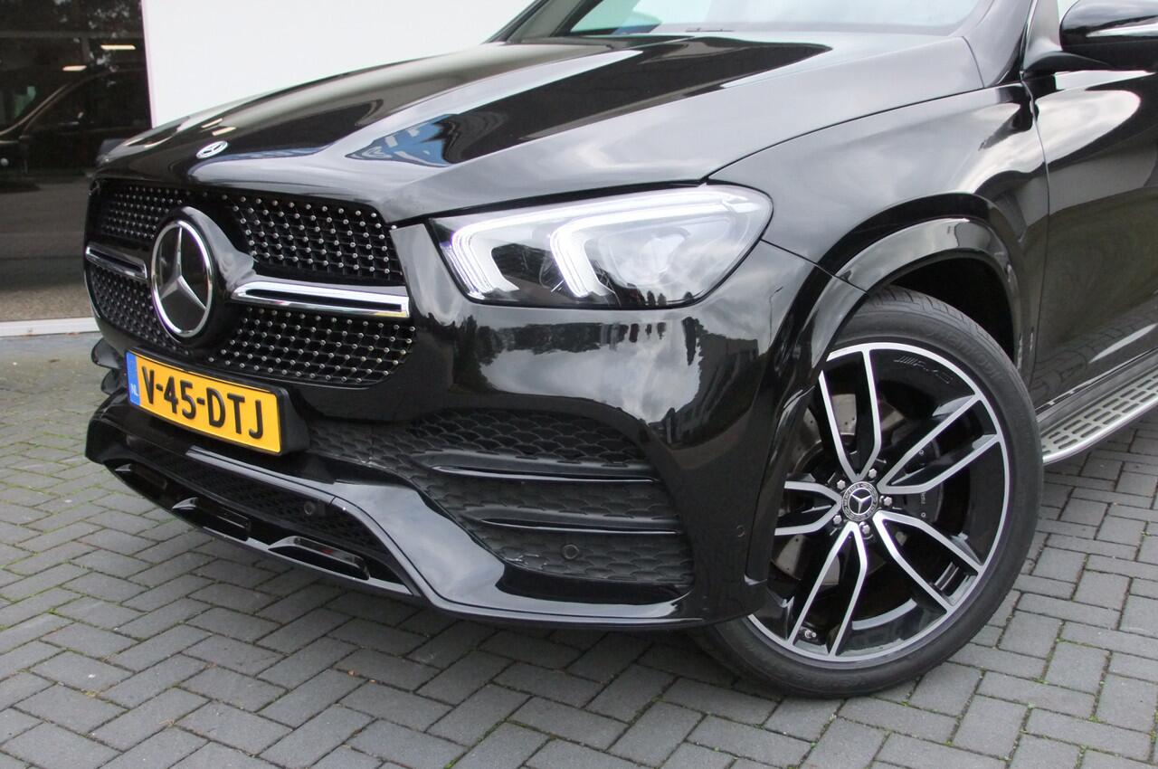 Mercedes-Benz GLE-KLASSE 400 D 4MATIC GRIJS KENTEKEN Luchtvering/ 22 inch/ Panorama/ Trekhaak/ Stoelverwarming+koeling/ VOL!