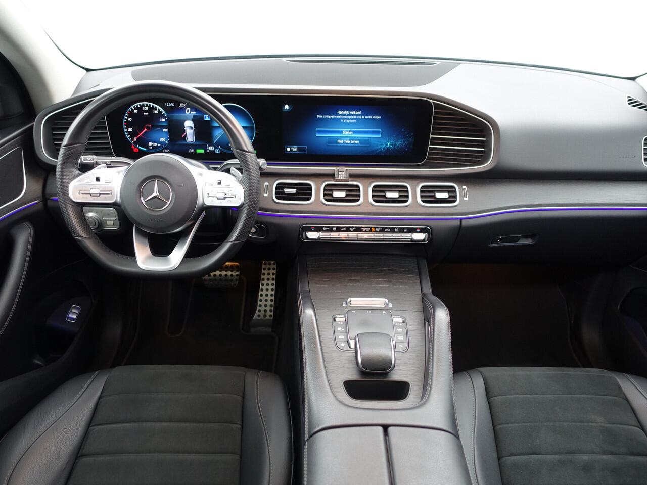 Mercedes-Benz GLE-KLASSE 350 de 4MATIC AMG Premium Plus Aut- Panoramadak, Camera, Sfeerverlichting, Standkachel, Park Pilot, Elektrisch verstelbaar interieur