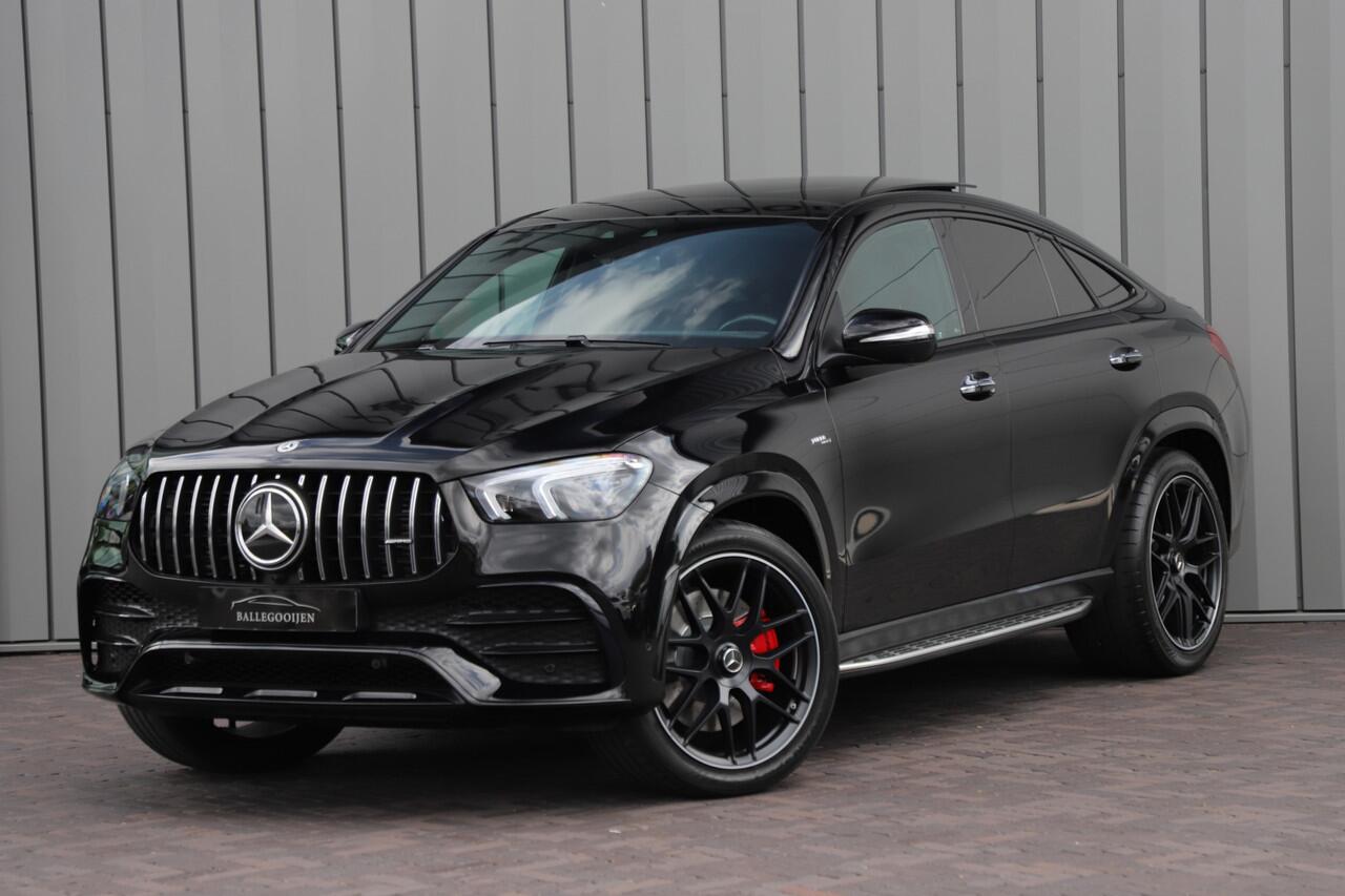 Mercedes-Benz GLE-KLASSE Coupé AMG 53 4-Matic+ | 435PK | Luchtvering | Keyles-go | Head-up | Burmester | Carbon | Sfeerverlichting | Multibeam | Air-balance | Distronic | 2021.