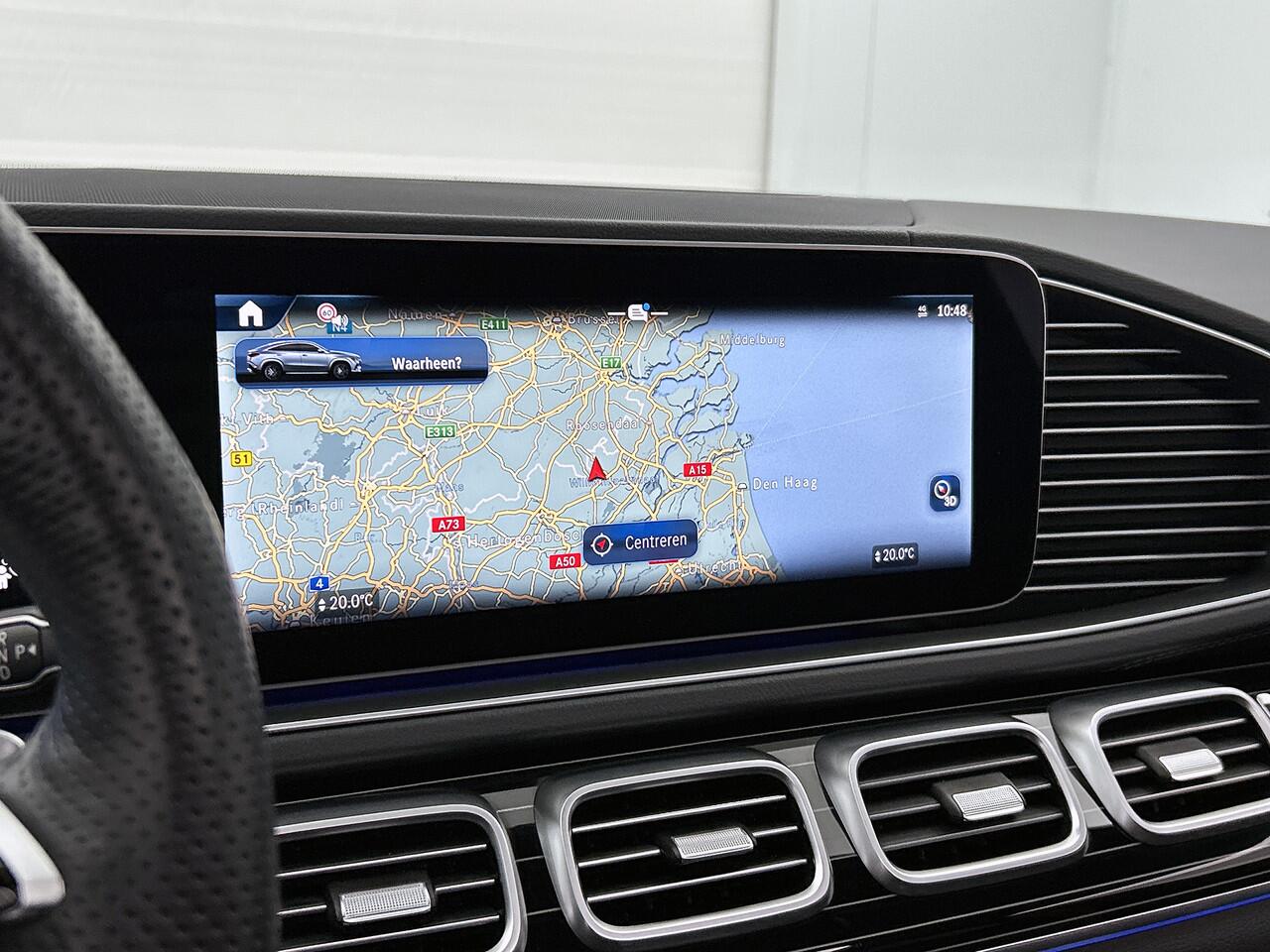 Mercedes-Benz GLE-KLASSE Coupé 400 e 4MATIC AMG Plug-In Hybride AMG Line | Night Pakket | 22 Inch AMG Velgen | Burmester® | Panorama schuif-Kanteldak. Inclusief 24 maanden MB Certified garantie voor Europa.