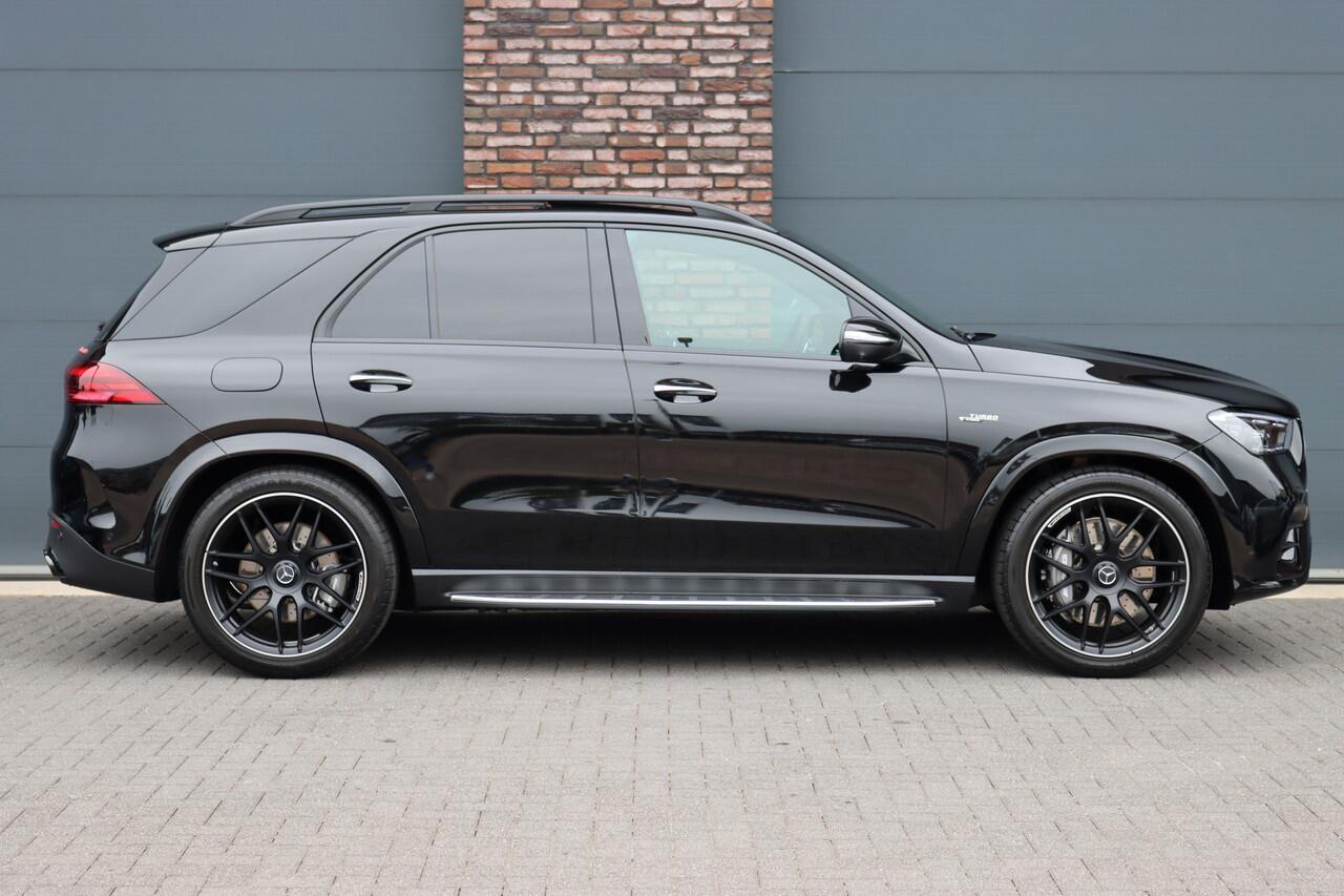 Mercedes-Benz GLE-KLASSE AMG 53 Hybrid Premium 4MATIC+ Aut9 | Luchtvering | Distronic | Memory | Trekhaak | Stoelventilatie | Verwarmd Stuurwiel | HUD | Burmester | Keyless Go | Augmented Reality |