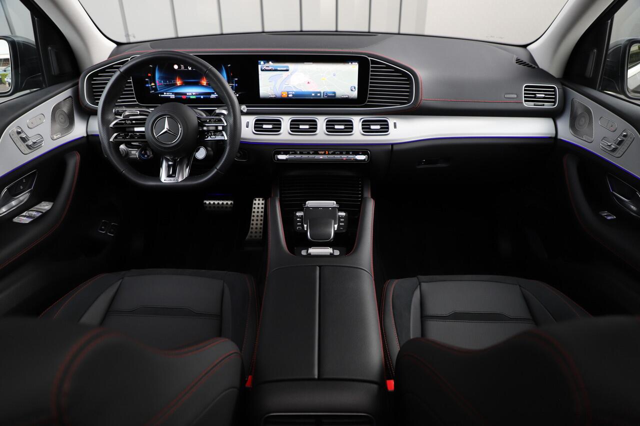 Mercedes-Benz GLE-KLASSE AMG 53 Hybrid 4MATIC+ | 544PK | Luchtvering | Pano | Keyles-go | Sfeerverlichting | Burmester | Memory | Multibeam | Standkachel | Trekhaak | 2025.