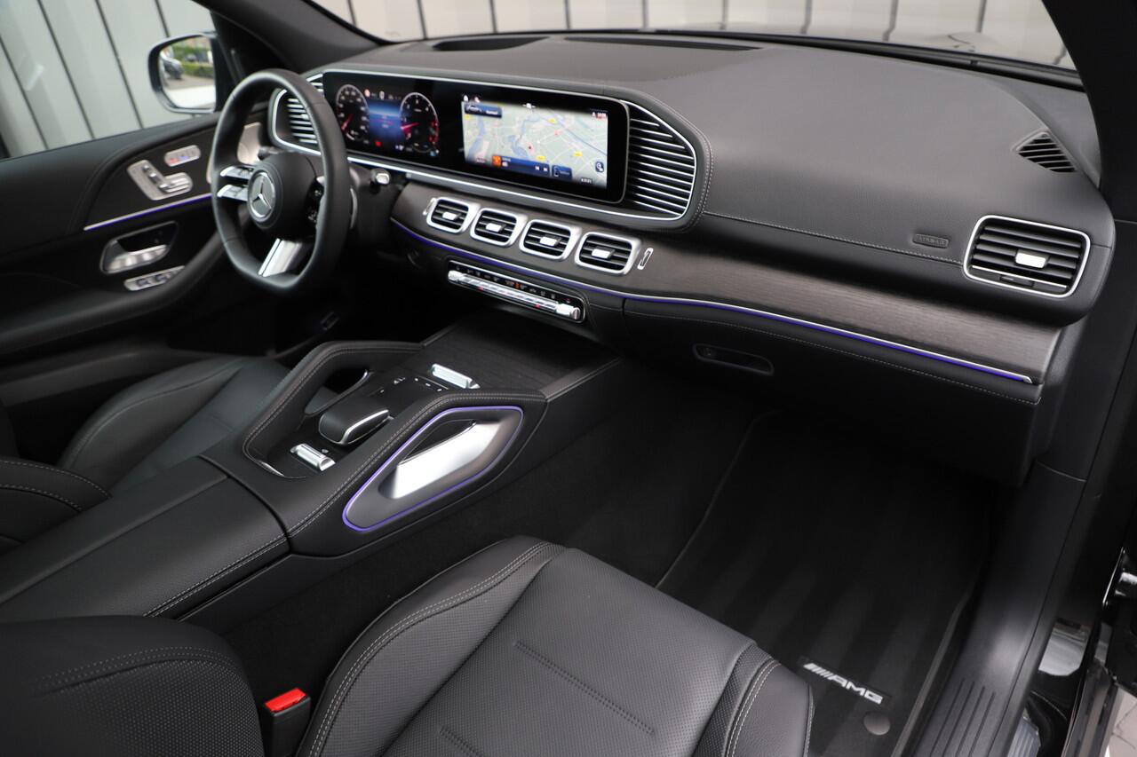 Mercedes-Benz GLE-KLASSE 450d AMG 4-Matic | 367PK | Luchtvering | Pano | Head-up | Keyles-go | Burmester | Sfeerverlichting | Distronic+ | Memory | Stoelkoeling | 2024.