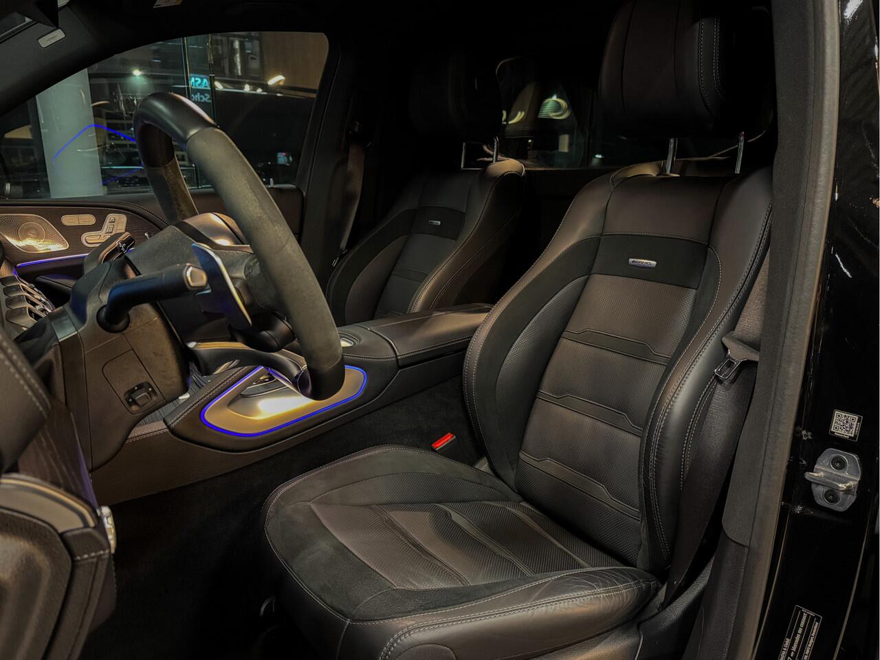 Mercedes-Benz GLE-KLASSE AMG 63 4MATIC+ Burmester, Massage, HUD, BOMVOL! Grijs kenteken!