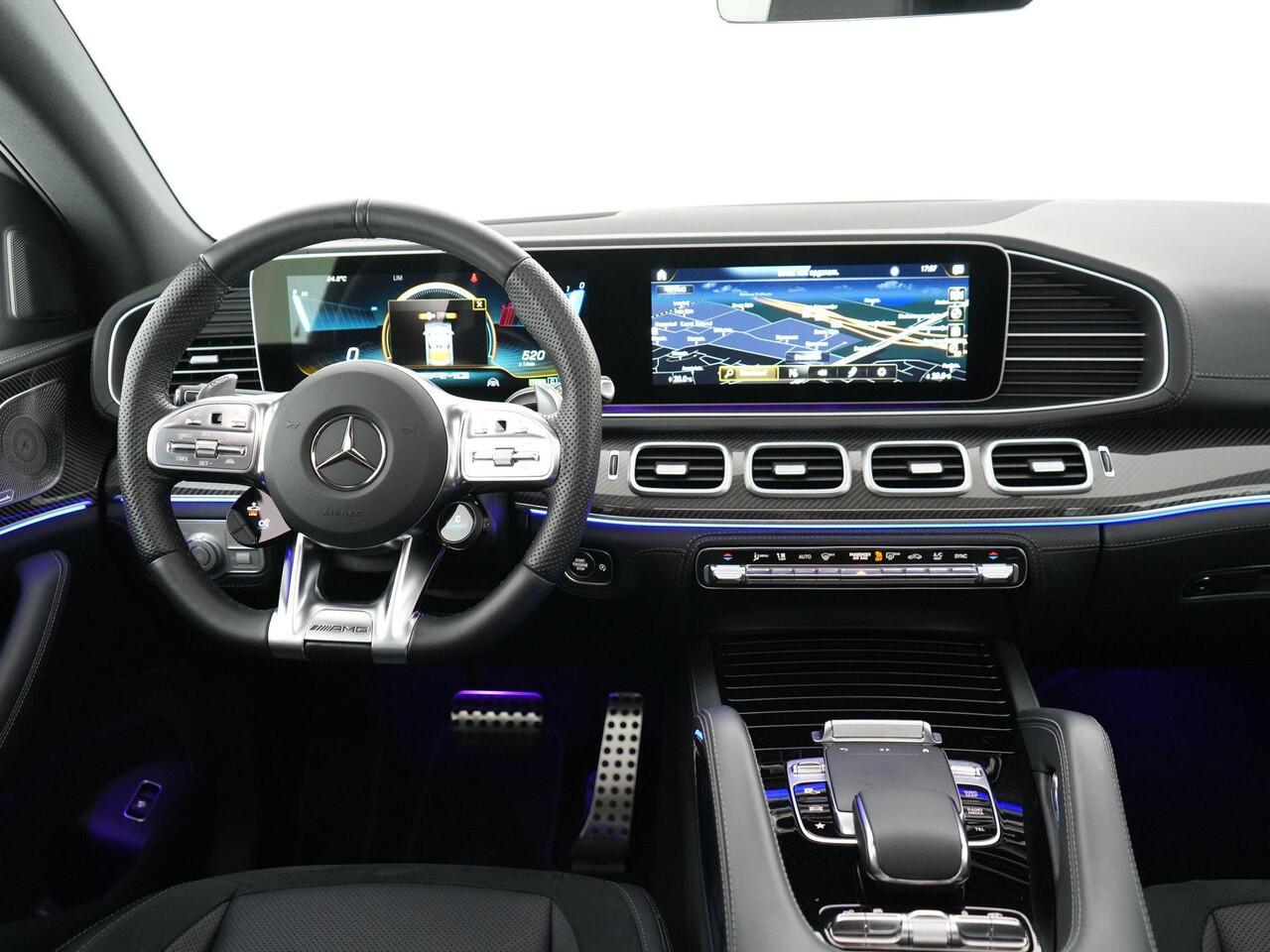 Mercedes-Benz GLE-KLASSE Coupé 53 AMG 4MATIC+ Premium Plus |panoramadak|Burmester|memory|head-up display|360 camera|sportuitlaat|carbon interieur|luchtvering|elek. trekhaak|