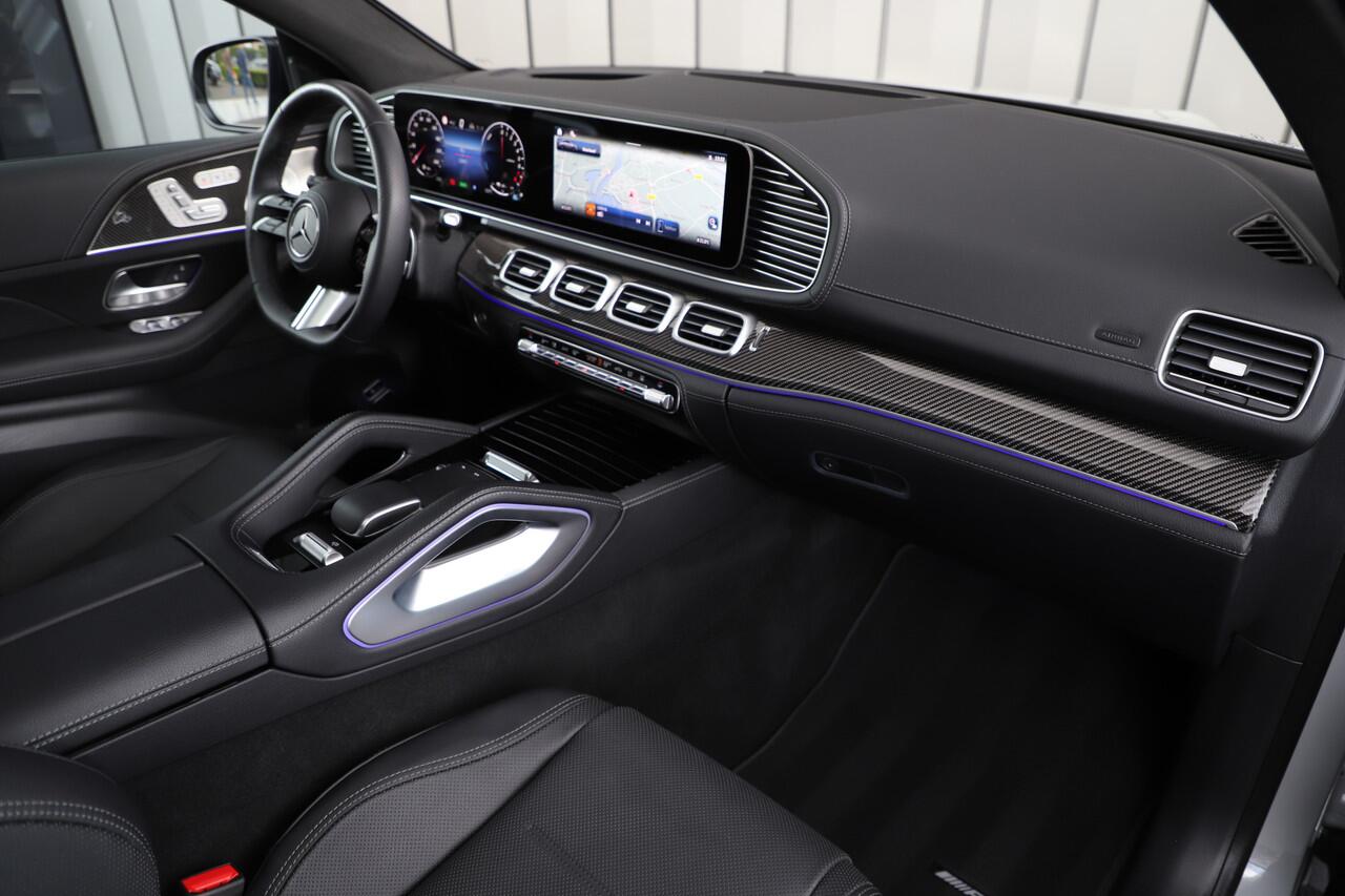 Mercedes-Benz GLE-KLASSE Coupé 400e AMG 4-Matic | 381PK | Luchtvering | Head-up | Carbon | Burmester | Distronic | Pano | Stoelkoeling | Stuurwielverw. | Air-balance | 2024.