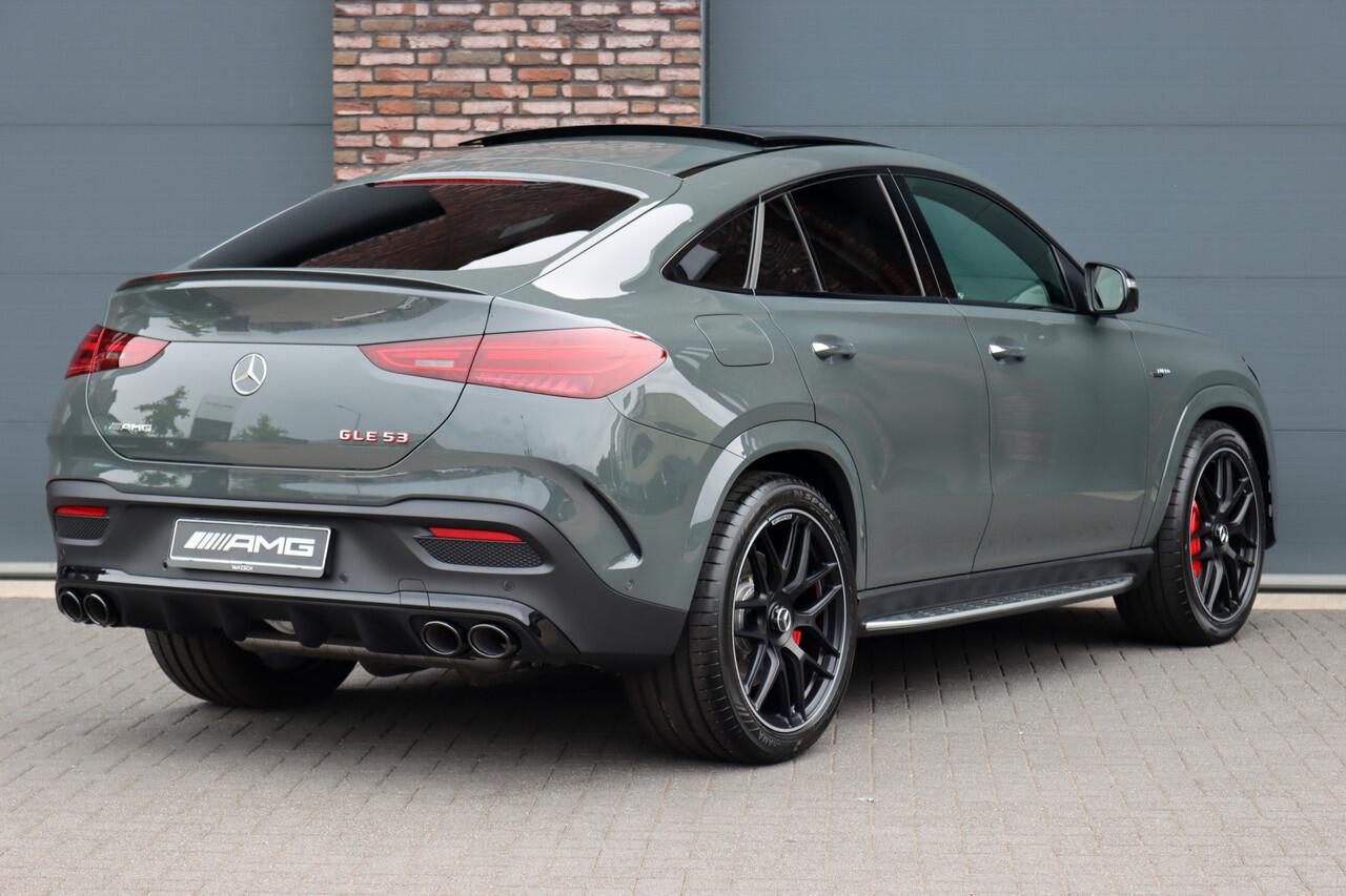 Mercedes-Benz GLE-KLASSE Coupé AMG 53 Hybrid 4MATIC+ Premium Aut9 | Facelift | 'Manufaktur' | Airmatic | Distronic | Panoramadak | Massage | Trekhaak | Vlakkenverwarming | HUD | Stoelventilatie | Luchtkwaliteitspakket |
