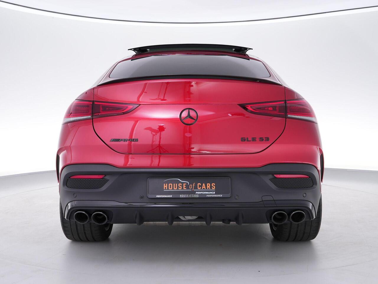 Mercedes-Benz GLE-KLASSE Coupé 53 AMG 4MATIC+ Premium Plus |panoramadak|Burmester|memory|head-up display|360 camera|sportuitlaat|carbon interieur|luchtvering|elek. trekhaak|