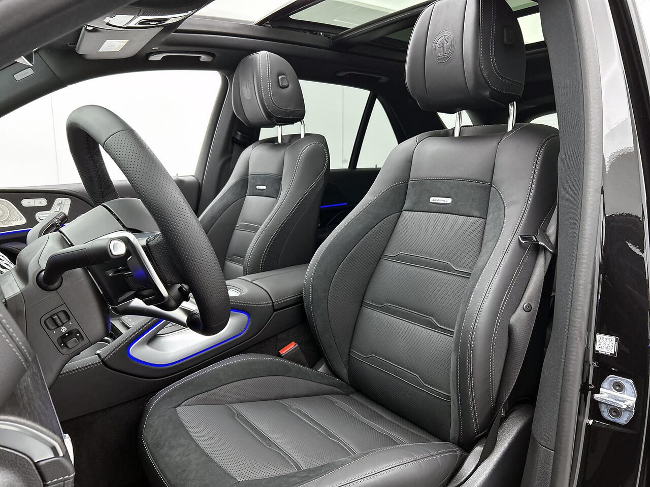 Mercedes-Benz GLE-KLASSE AMG 53 Hybrid 4MATIC+ Night Edition Premium Plus | Trekhaak | Verlichte treeplanken | Winterpakket | Remklauwen in rood | 22 inch AMG velgen | 360°-camera | AIR BALANCE pakket | Multibeam LED | Rijassistentiepakket | Dashcam |