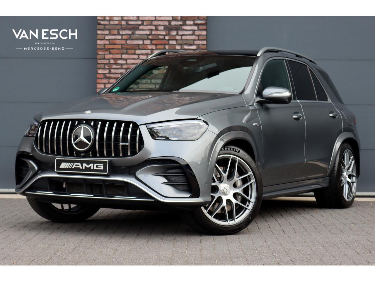 Mercedes-Benz GLE-KLASSE AMG 53 Hybrid 4MATIC+ | Luchtvering | Distronic | Memory | Trekhaak | Panoramadak | Burmester | Keyless Go | Schakelbare Uitlaat | Surround Camera |