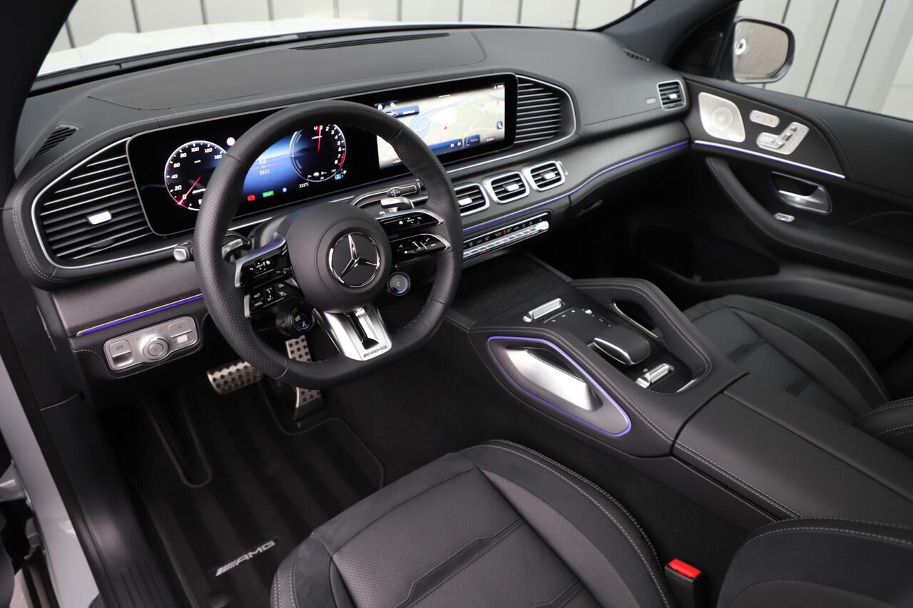 Mercedes-Benz GLE-KLASSE AMG 53 Hybrid 4MATIC+ | 544PK | Luchtvering | Pano | Keyles-go | Burmester | Sfeerverlichting | Multibeam | Distronic | Stuurwielverw. | 2024.