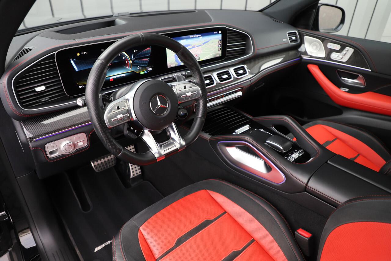 Mercedes-Benz GLE-KLASSE Coupé AMG 53 4-Matic+ | 435PK | Luchtvering | Keyles-go | Head-up | Burmester | Carbon | Sfeerverlichting | Multibeam | Air-balance | Distronic | 2021.