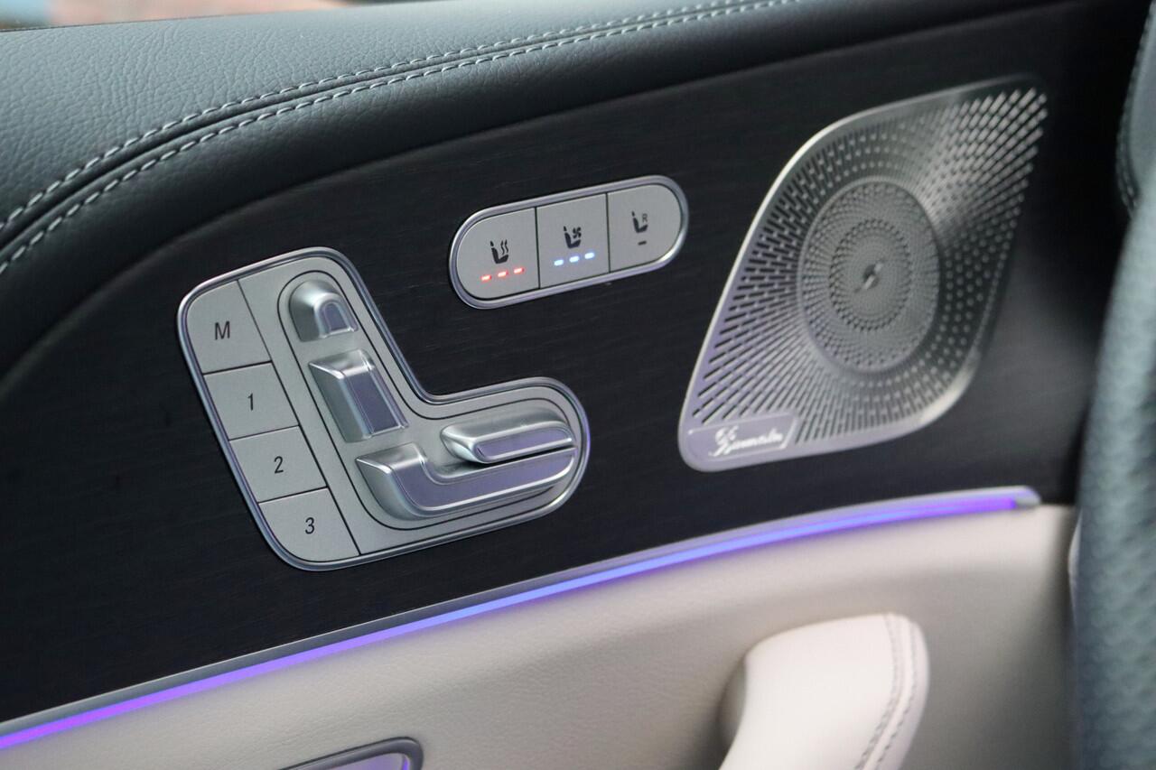 Mercedes-Benz GLE-KLASSE AMG 53 Hybrid Premium 4MATIC+ Aut9 | Luchtvering | Distronic | Memory | Trekhaak | Stoelventilatie | Verwarmd Stuurwiel | HUD | Burmester | Luchtkwaliteitspakket | Keyless Go | Augmented Reality |