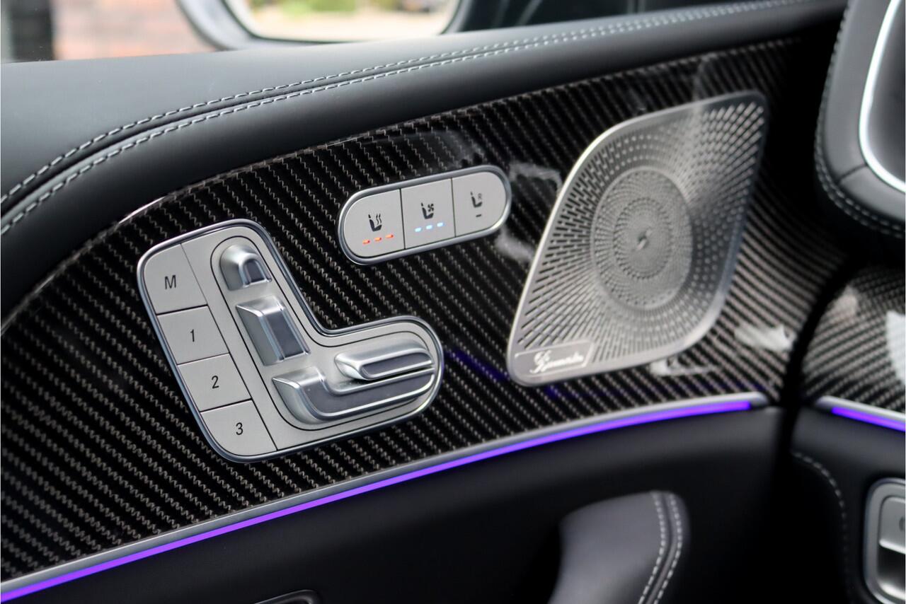 Mercedes-Benz GLE-KLASSE Coupé AMG 53 4MATIC+ Premium+ Aut9 | Facelift mod. 2024 | Airmatic | Distronic+ | Panoramadak | Massage | Trekhaak | Vlakkenverwarming | HUD | Carbon | Schakelbare Uitlaat | Stoelventilatie | Luchtkwaliteitspakket |