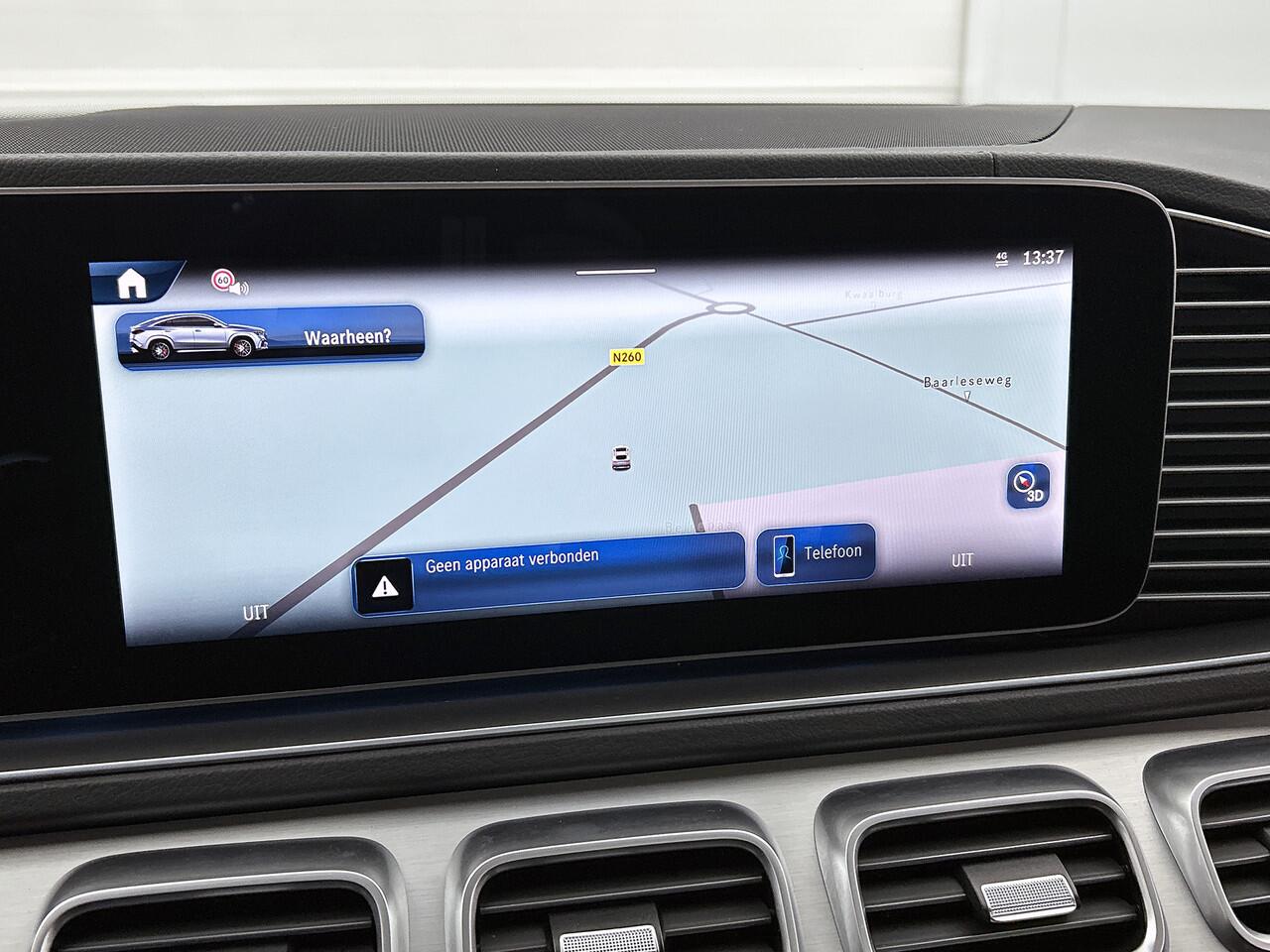 Mercedes-Benz GLE-KLASSE Coupé Mercedes-AMG 53 Hybrid 4MATIC+ Premium Plus Trekhaak | Panorama Schuif-Kanteldak | AMG Night Pakket | Distronic | Parkeerpakket met 360°-camera | Lederen Bekleding. Inclusief 24 maanden MB Certified garantie voor Europa.