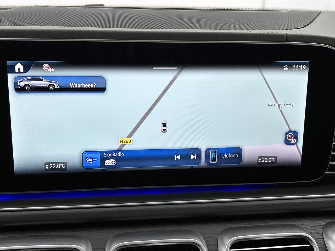 Mercedes-Benz GLE-KLASSE Coupé Mercedes-AMG 53 Hybrid 4MATIC+ Premium Plus Nightpakket | Panoramadak | Trekhaak | Alarm | Airmatic | Distronic | 360° Camera | Memory | Burmester® | Inclusief 24 maanden Mercedes-Benz Certified garantie voor Europa.