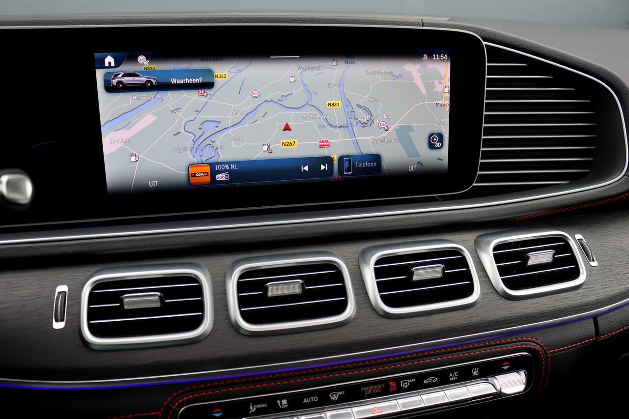 Mercedes-Benz GLE-KLASSE AMG 53 Hybrid 4MATIC+ | Luchtvering | Distronic | Memory | Trekhaak | Panoramadak | Burmester | Keyless Go | Schakelbare Uitlaat | Surround Camera |