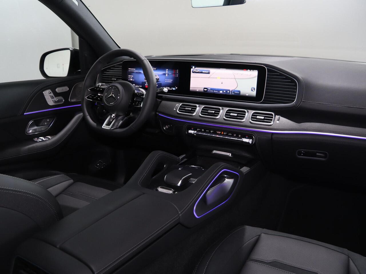 Mercedes-Benz GLE-KLASSE AMG 53 Hybrid 4MATIC Night | Premium Plus | Panoramaschuifdak | Trekhaak | Treeplanken | 22" lichtmetalen velgen | AIRMATIC | Stoelventilatie | MAGIC VISION CONTROL |