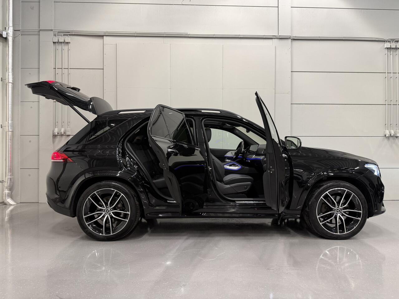 Mercedes-Benz GLE-KLASSE 350 e 4MATIC AMG PANO/LUCHTVERING/22"/BURMESTER/HEAD-UP/22"BREEDSET/SFEER/360CAMERA/NIGHT-PACK/ACC/DRIVING-ASSISTANCE/PANAMERICANA-GRILLE/OBSIDIANSCHWARZ METALLIC/1E EIGENAAR