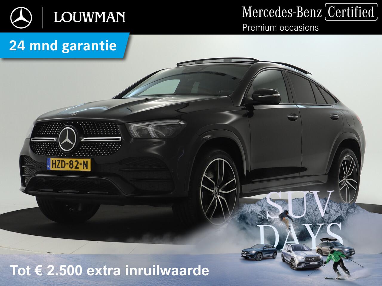 Mercedes-Benz GLE-KLASSE Coupé 350 e 4MATIC Premium Plus | AMG Premium Plus | Night Pakket | Alarm | Panoramadak | 22 Inch AMG Velgen | Inclusief 24 maanden MB Certified garantie voor Europa.