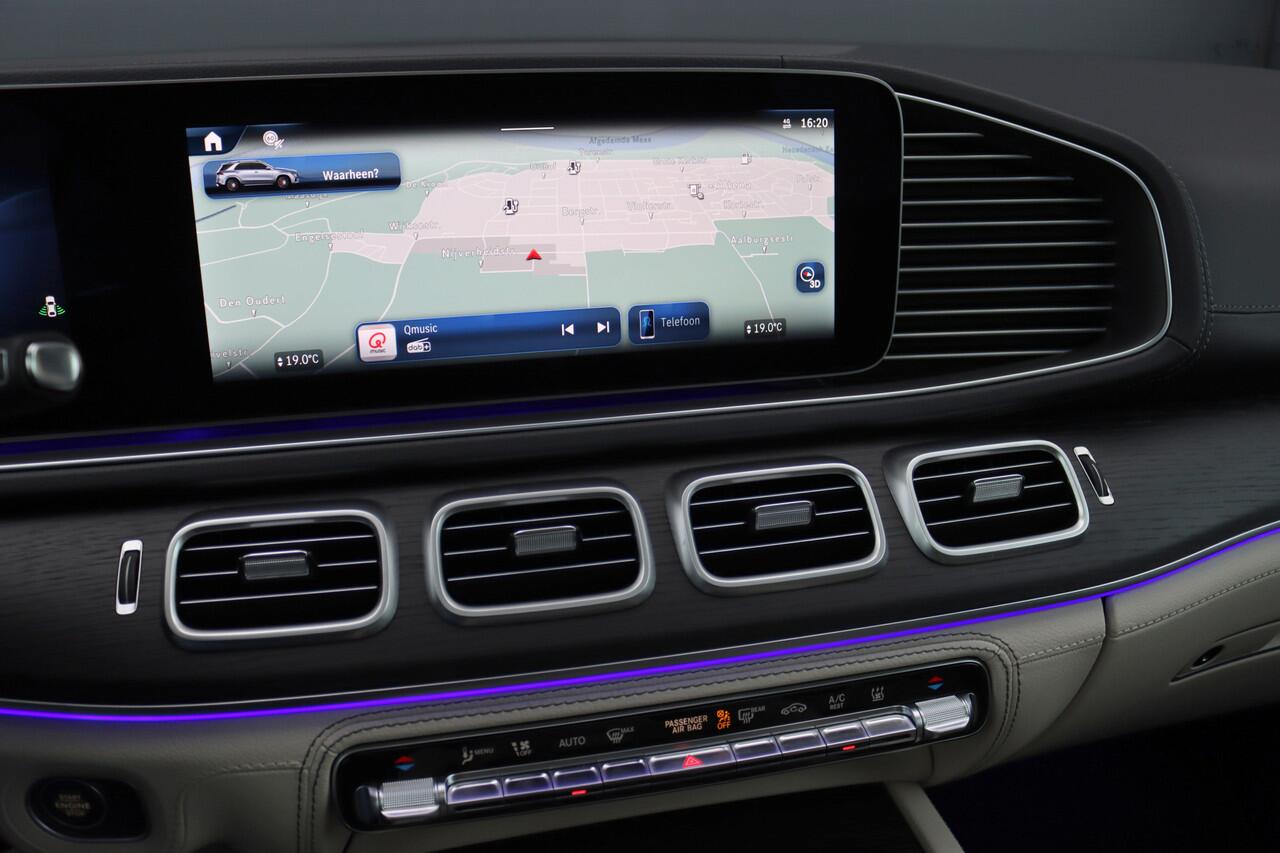 Mercedes-Benz GLE-KLASSE AMG 53 Hybrid Premium 4MATIC+ Aut9 | Luchtvering | Distronic | Memory | Trekhaak | Stoelventilatie | Verwarmd Stuurwiel | HUD | Burmester | Luchtkwaliteitspakket | Keyless Go | Augmented Reality |