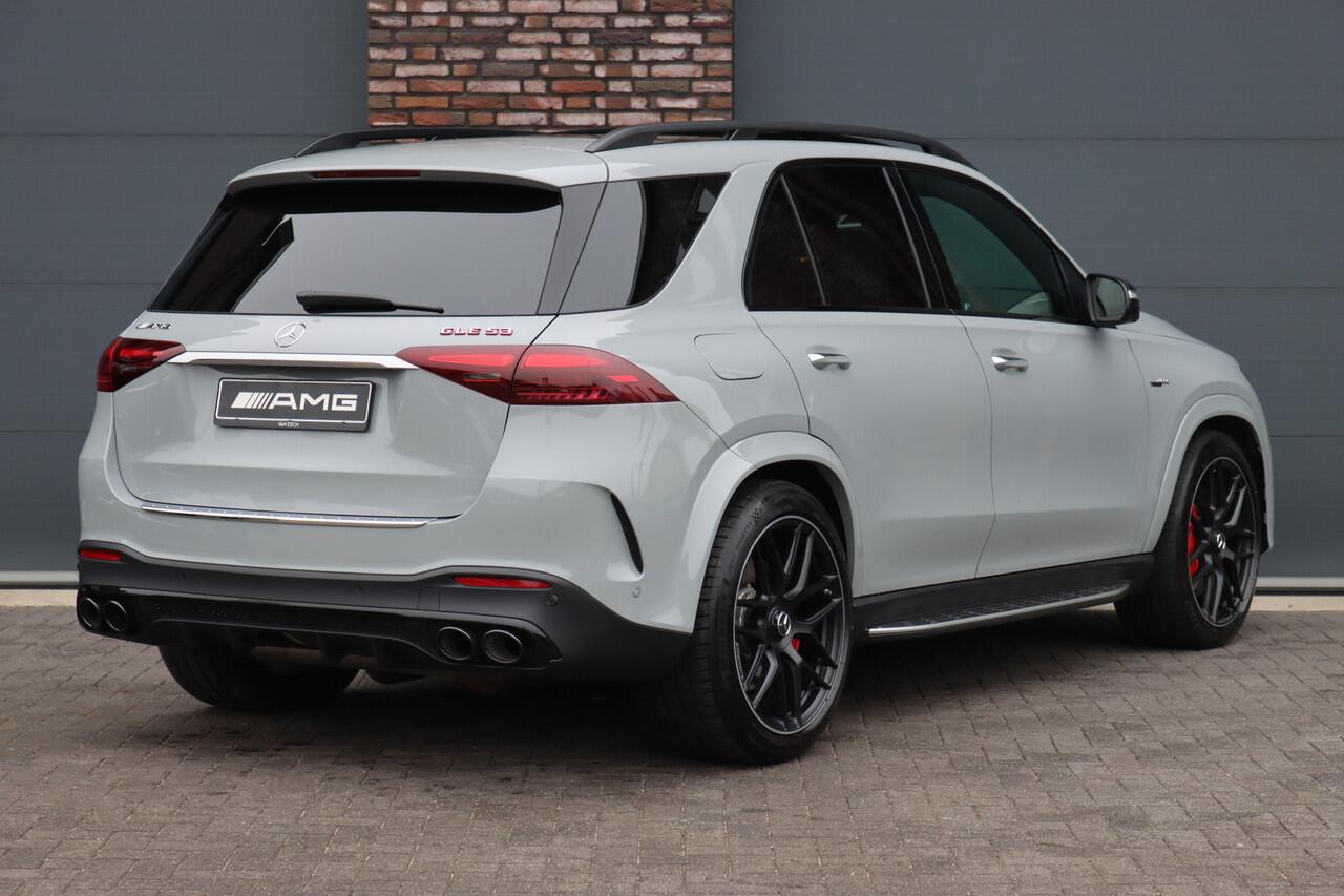 Mercedes-Benz GLE-KLASSE AMG 53 Hybrid 4MATIC+ Premium+ | Luchtvering | Distronic | Memory| Trekhaak | Verwarmd Stuurwiel | Burmester | Panoramadak | Massage | Keyless Go | Luchtreinigingspakket | Soft-Close |