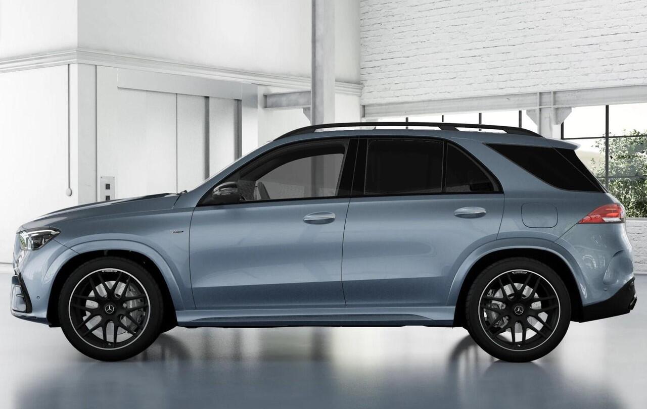 Mercedes-Benz GLE-KLASSE AMG 53 Hybrid 4MATIC+ Night Edition | Premium Plus | Panoramaschuifdak | Trekhaak | Treeplanken | 22" lichtmetalen velgen | AIRMATIC | Stoelventilatie |