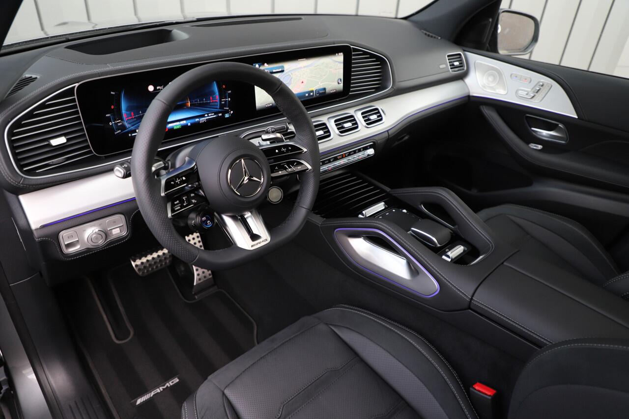 Mercedes-Benz GLE-KLASSE AMG 53 Hybrid 4MATIC+ | 544PK | Luchtvering | Head-up | Massage | Keyles-go | Pano | Multibeam | Sfeerverlichting | Burmester | Memory | Stuurwielverw. | 2025.