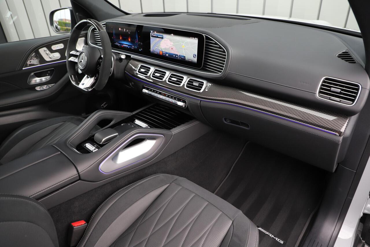 Mercedes-Benz GLE-KLASSE 63 S AMG 4MATIC+ | 612PK | Luchtvering | Massage | Carbon | Head-up | Keyles-go | Sfeerverlichting | Burmester | Stuurwielverw. | Multibeam | Air-balance | 2024.