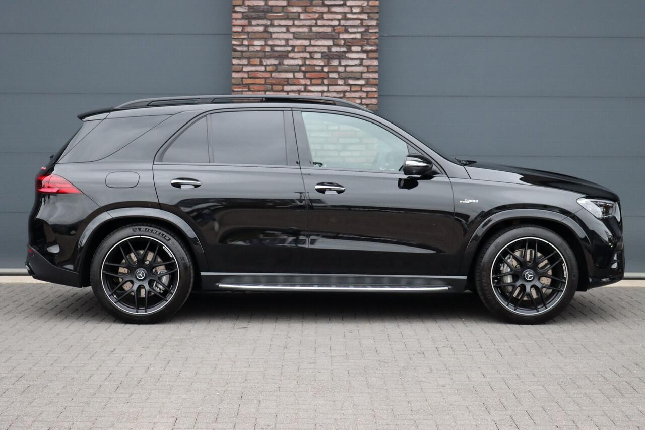 Mercedes-Benz GLE-KLASSE AMG 53 Hybrid Premium 4MATIC+ Aut9 | Luchtvering | Distronic | Memory | Trekhaak | Stoelventilatie | Verwarmd Stuurwiel | HUD | Burmester | Luchtkwaliteitspakket | Keyless Go | Augmented Reality |