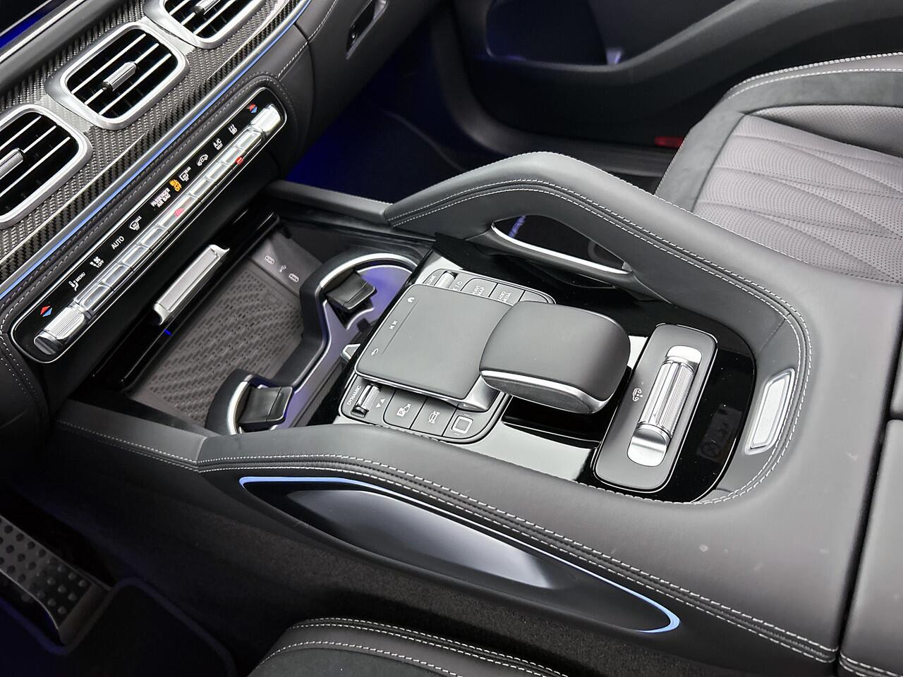 Mercedes-Benz GLE-KLASSE AMG 53 Hybrid 4MATIC+ Night Edition Premium Plus | Sierdelen AMG carbon | Trekhaak | AMG Nappaleder Exclusief STYLE | Stoelverwarming achter | 22 inch AMG velgen | Treeplanken | Rijassistentiepakket | Stoelventilatie voor |