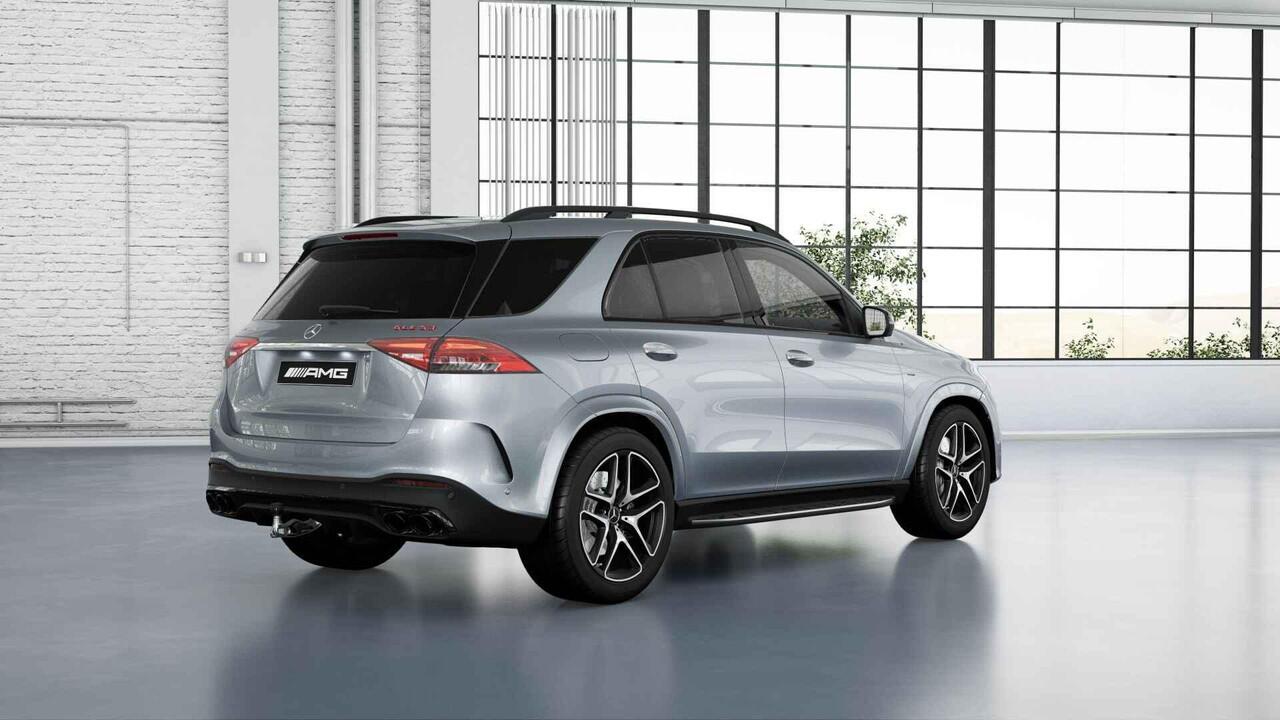 Mercedes-Benz GLE-KLASSE AMG 53 Hybrid 4MATIC+ Night Edition | Premium Plus | Panoramaschuifdak | Trekhaak | Treeplanken | 21" lichtmetalen velgen | AIRMATIC | Stoelventilatie |