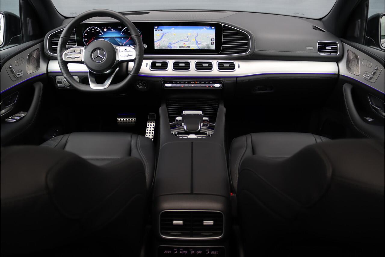 Mercedes-Benz GLE-KLASSE 580 V8 4MATIC AMG Line Aut9 | Luchtvering | Panoramadak | Surround Camera | Distronic+ | HUD | Night-pakket | Memory | Trekhaak | Nappa Leder |