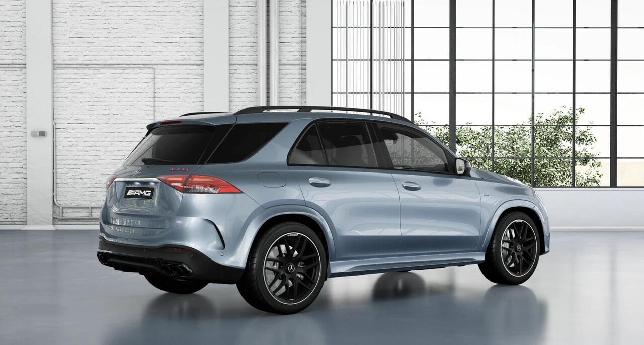 Mercedes-Benz GLE-KLASSE AMG 53 Hybrid 4MATIC+ Night Edition | Premium Plus | Panoramaschuifdak | Trekhaak | Treeplanken | 22" lichtmetalen velgen | AIRMATIC | Stoelventilatie |