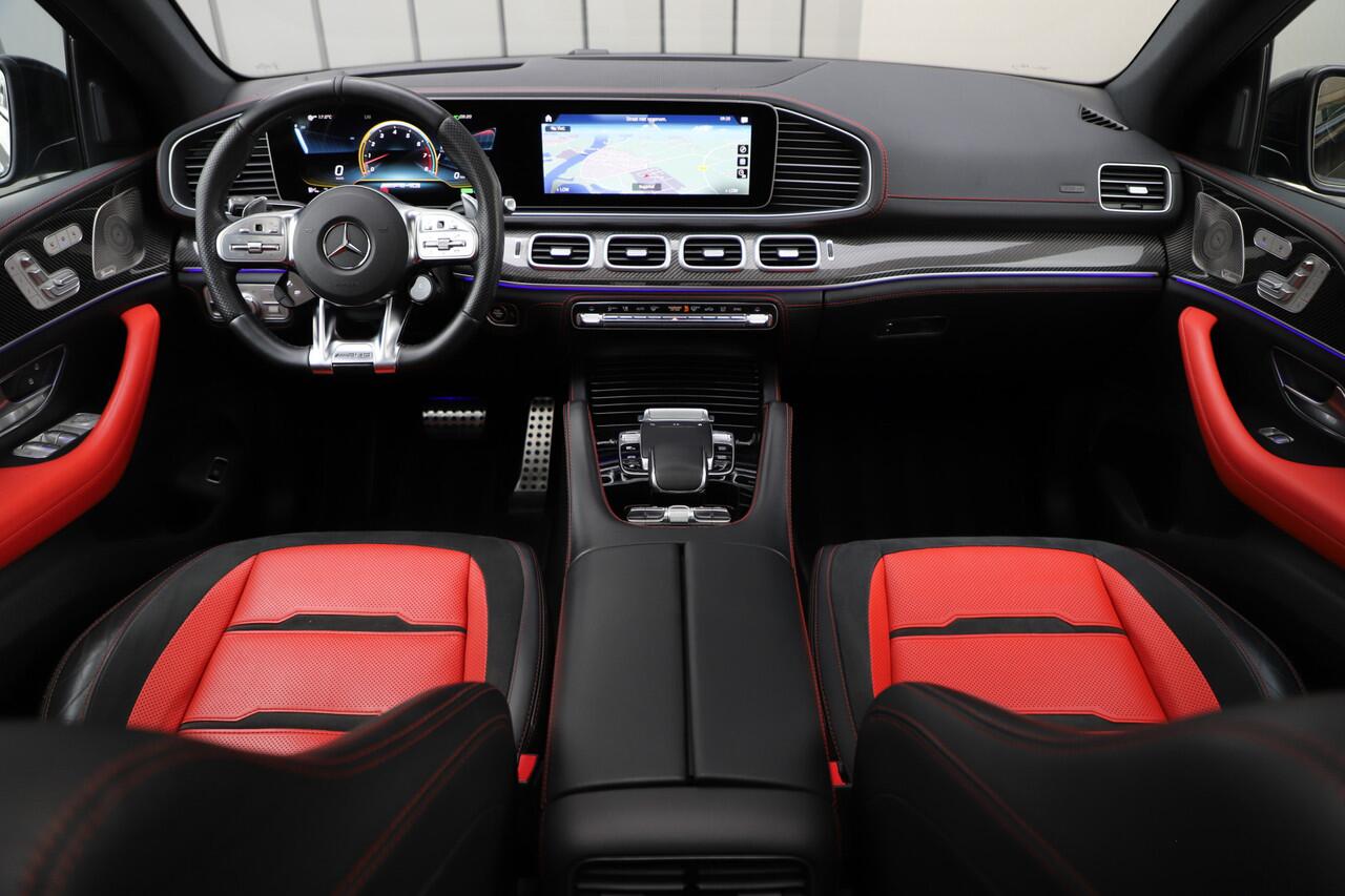 Mercedes-Benz GLE-KLASSE Coupé AMG 53 4-Matic+ | 435PK | Luchtvering | Keyles-go | Head-up | Burmester | Carbon | Sfeerverlichting | Multibeam | Air-balance | Distronic | 2021.