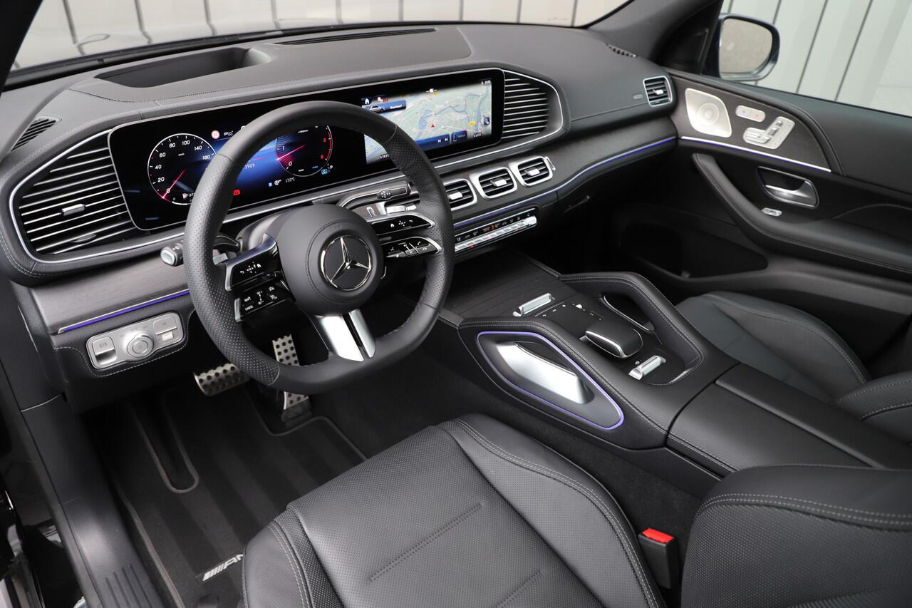Mercedes-Benz GLE-KLASSE 450d AMG 4-Matic | 367PK | Luchtvering | Pano | Head-up | Keyles-go | Burmester | Sfeerverlichting | Distronic+ | Memory | Stoelkoeling | 2024.