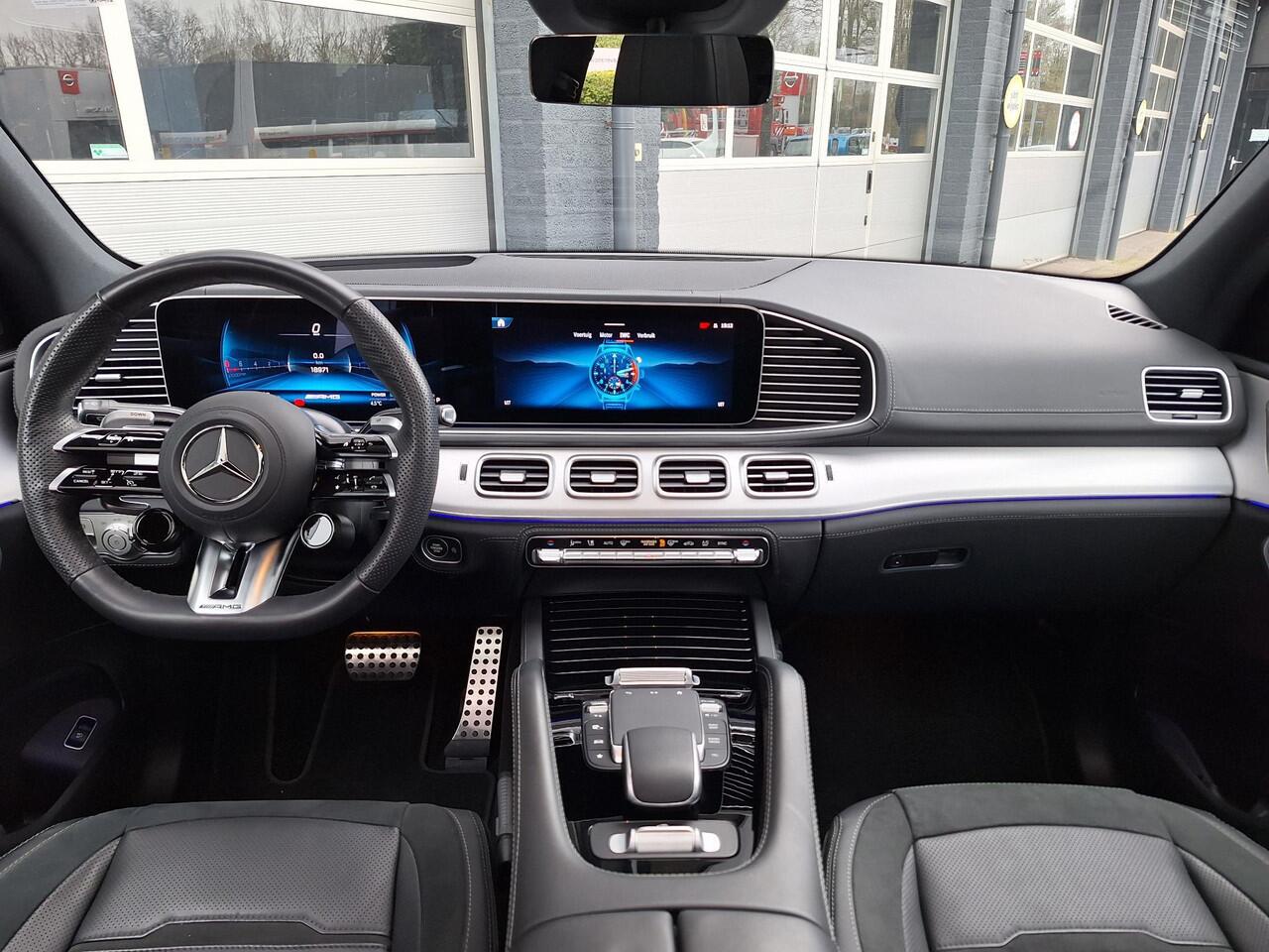 Mercedes-Benz GLE-KLASSE AMG 53 4MATIC+ | Panoramadak | RijAssistent + | AMG Nightpakket | 360° Camera | Head-up Display | Burmester | Trekhaak | Sfeerverlichting | Memorystoelen